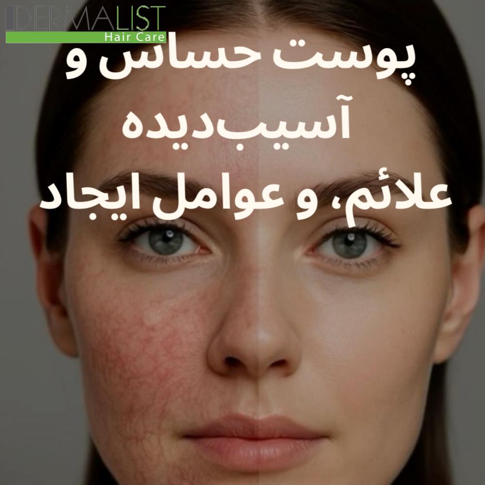پوست حساس و آسیب‌دیده – علائم، عوامل ایجاد